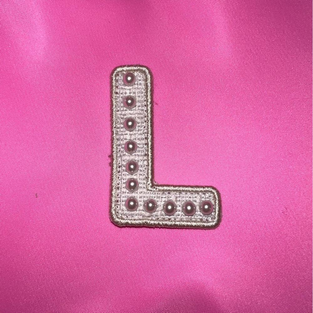 Stoney Clover Lane Pearl letter L
